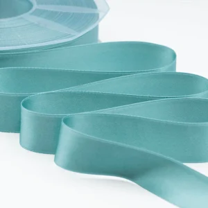 Furlanis nastro di raso blu salvia colore 117 mm.25 Mt.50