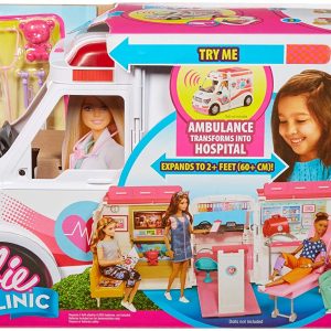 Barbie Ambulanza, Trasformabile in Clinica Mobile,FRM19
