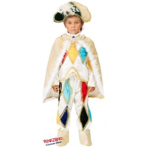 Arlecchino in velluto 6 anni