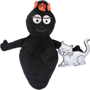 Barbapapà – Peluche Barbaparents 40 cm – Modello BARBAMAMMA NERO, BAP13000