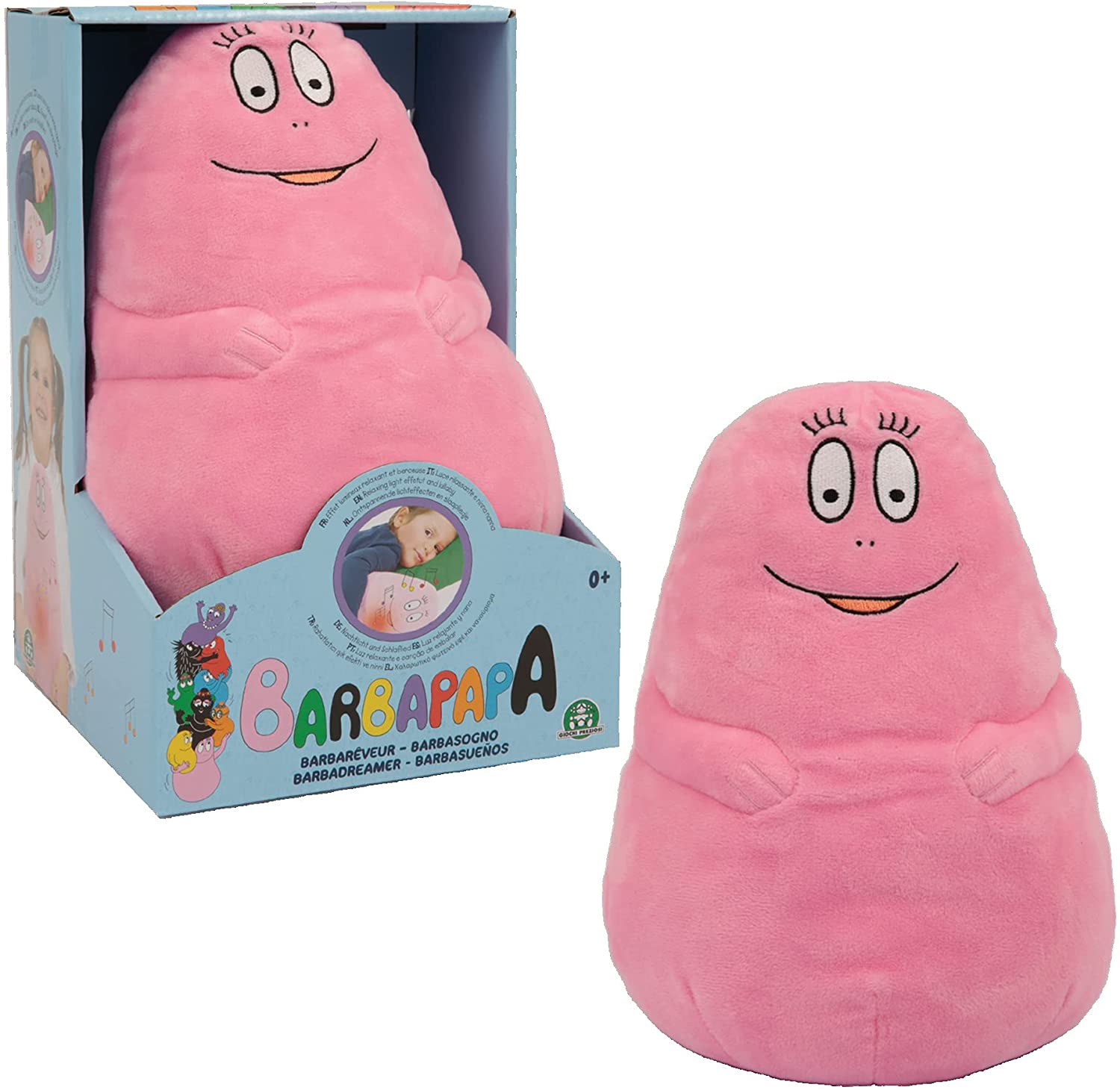 Barbapapà- Barbasogno, Morbido Peluche Barbapapà BAP02001