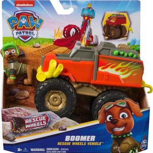Paw Patrol Rescue Wheels Boomer – Camion con Gancio Retrattile – 681147021914