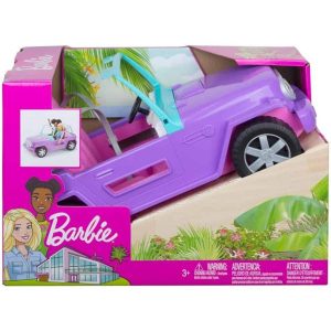Barbie Veicolo Jeep da Spiaggia MAT86160 – 887961861600