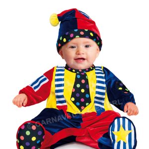 COSTUME – PICCOLO CLOWN – FANCY MAGIC – 6/9 MESI – 81020 – 8032684810226