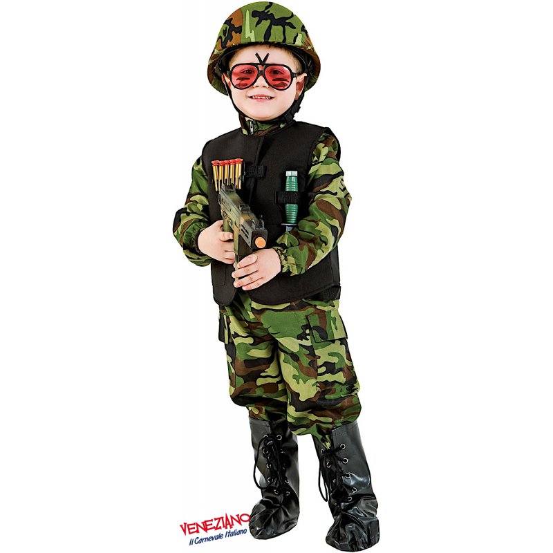 Costrume Militare- Commando 5 anni 8033120234910