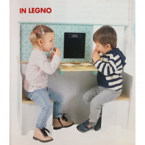 Cucina Bistrot in legno GGI210125 - immagine 4