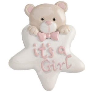 MAGNETE ORSO STELLA GIRL H.5 PZ. 12