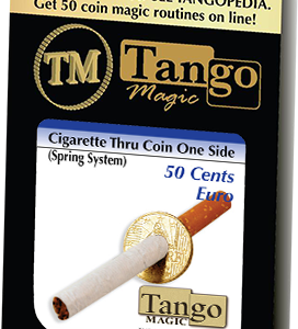 Sigaretta Attraverso 50 Centesimi Euro – Singola Faccia