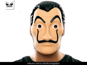 Maschera in plastica dura DALI’/CASA DI CARTA GUIRCA – 8054187206016