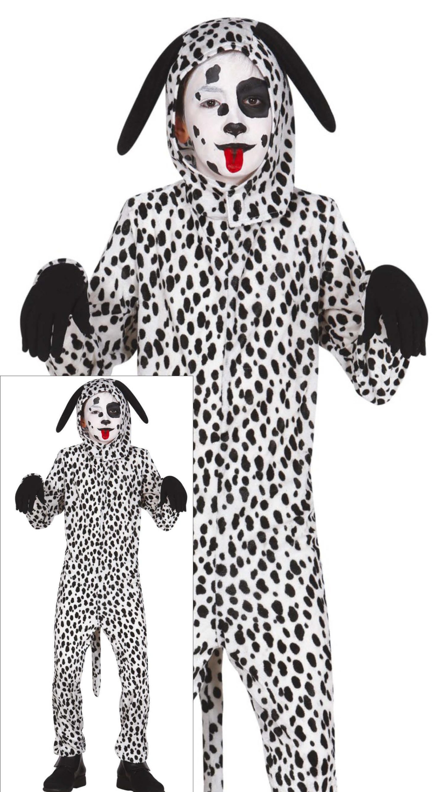 Costume Dalmata Bambino 7-9 anni – 8434077832462Guirca - immagine 2