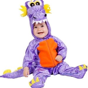 Costume Drago viola – 10 mesi – Nines d’Onil – 8435054392429