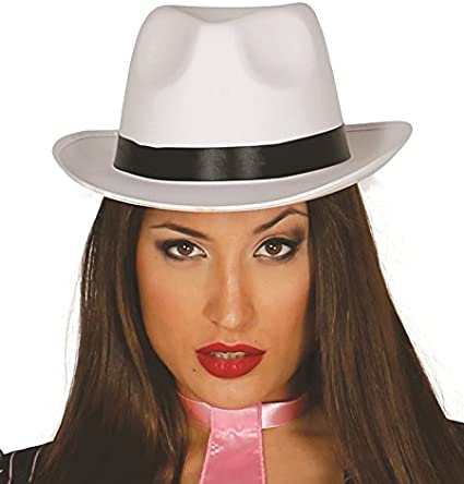 Cappello Gangster bianco uomo/donna – GUIRCA 13389 – 8434077133897