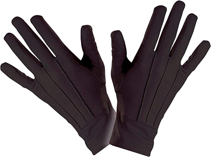 Guanti cotoneneri – widmann 4635e - immagine 3