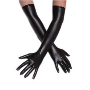 Guanti Spandex donna neri