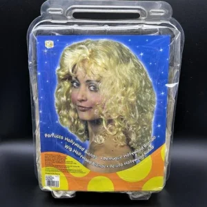 Parrucca Donna bionda mossa HOLLYWOOD FIORI 8008092057843