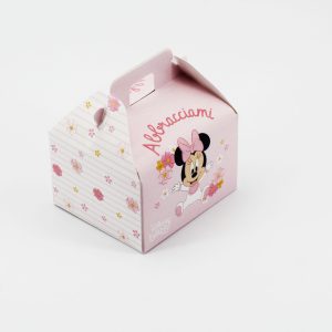 Scatola valigetta minnie baby rosa Pz.10