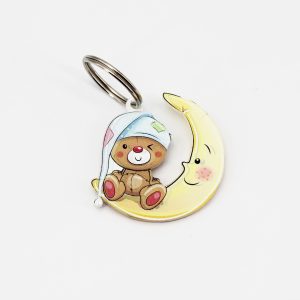 Portachiavi plexiglass personalizzabile 10 pz