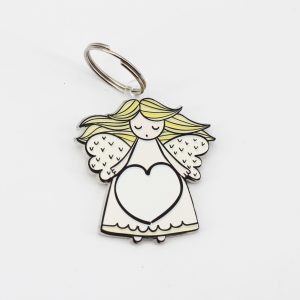 Portachiavi plexiglass personalizzabile 10 pz