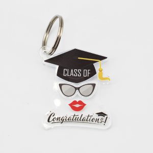 Portachiavi plexiglass personalizzabile 10 pz