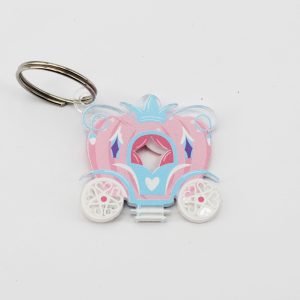 Portachiavi plexiglass personalizzabile 10 pz