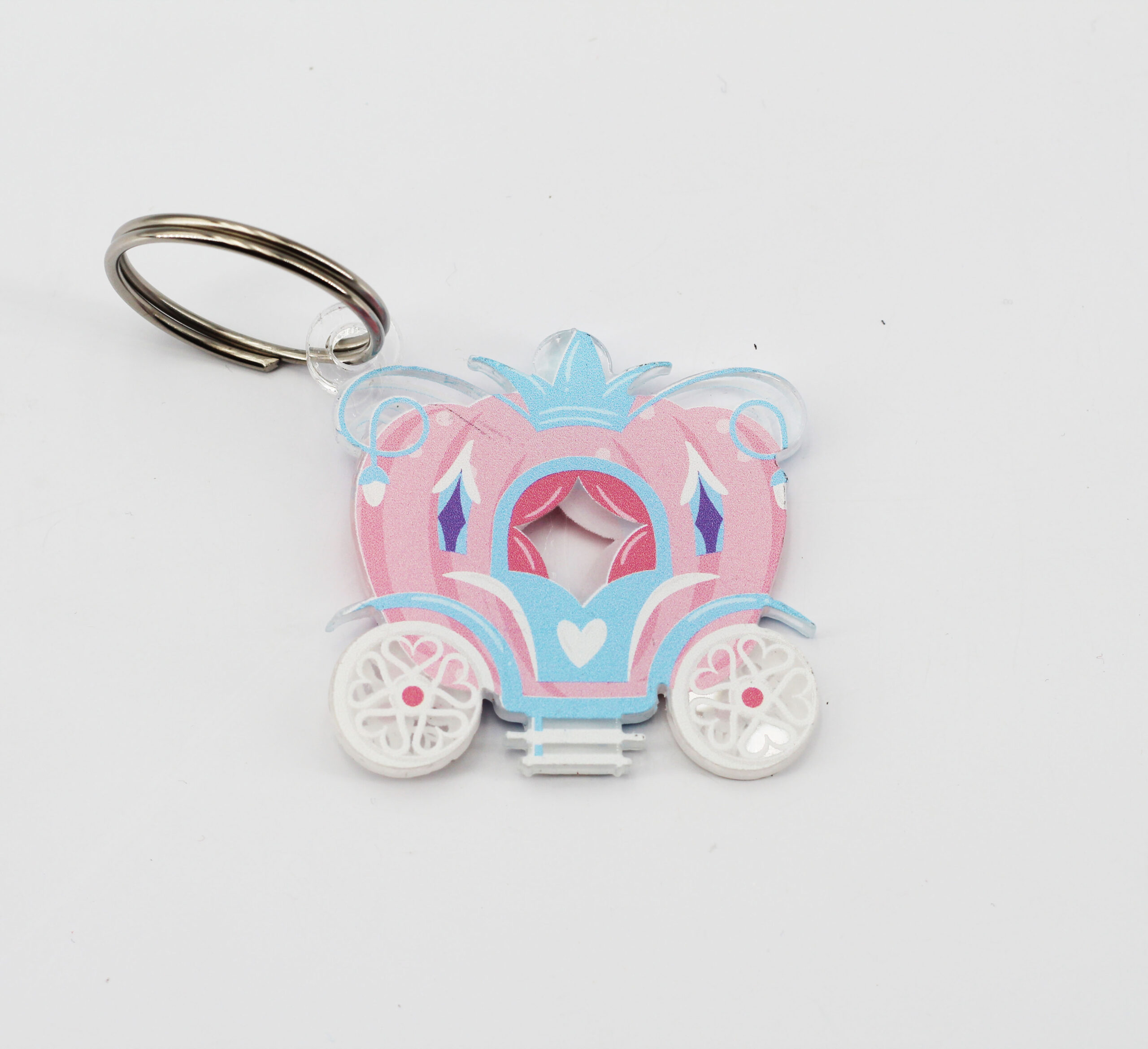 Portachiavi plexiglass personalizzabile 10 pz