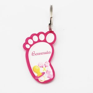 Portachiavi plexiglass personalizzabile 10 pz