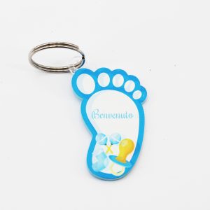 Portachiavi plexiglass personalizzabile 10 pz