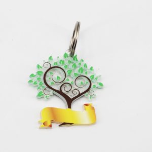 Portachiavi plexiglass personalizzabile 10 pz