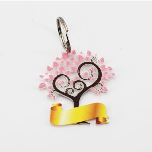 Portachiavi plexiglass personalizzabile 10 pz