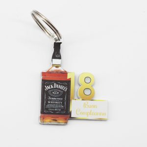 Portachiavi plexiglass personalizzabile 10 pz