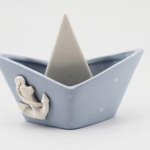 Bomboniera Ilary Queen barca celeste Pz. 1