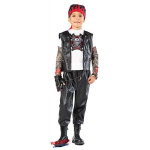 Costume Motociclista baby 5 anni 8033712417615
