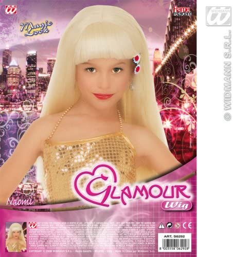 Parrucca Bionda Glamour widmann S6292 8003558062928 - immagine 2