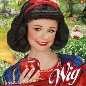 Parrucca Biancaneve bambina 6277F WIDMANN 8003558627707