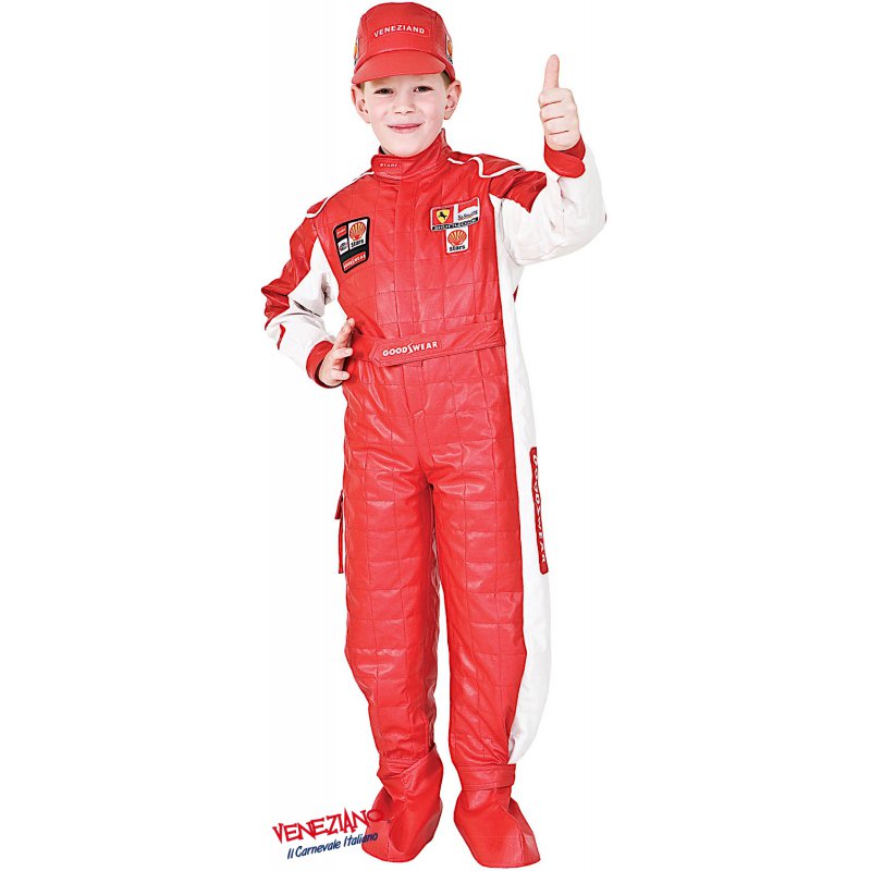 Costume Pilota di F1 baby 4 anni 8033501488383 - immagine 3