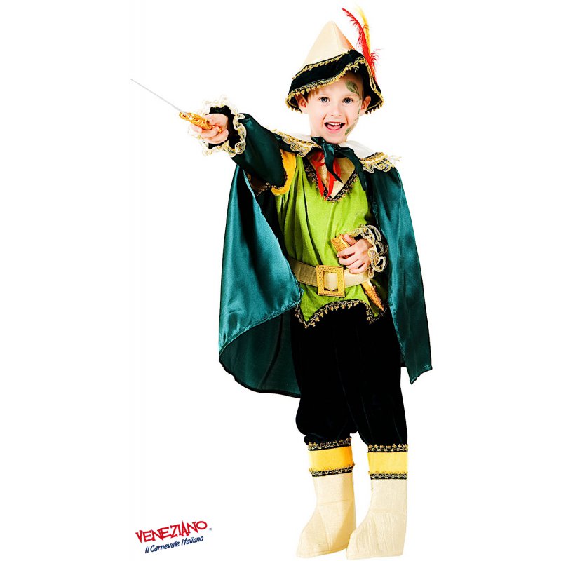 Costume Peter Principe dei boschi Baby -3 - immagine 2