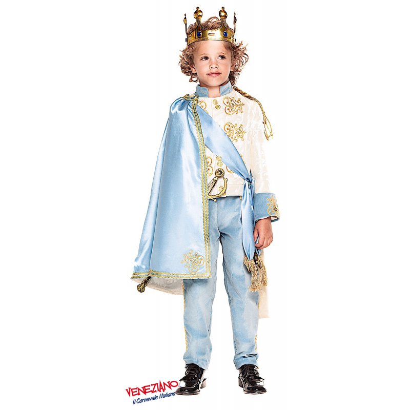 Costume Principe del Regno Incantato ragazzo 8 anni 8033712405391
