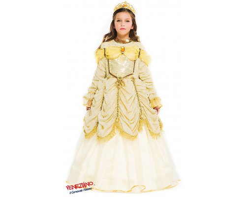 Costume Principessa Bella 4 ANNI - immagine 3