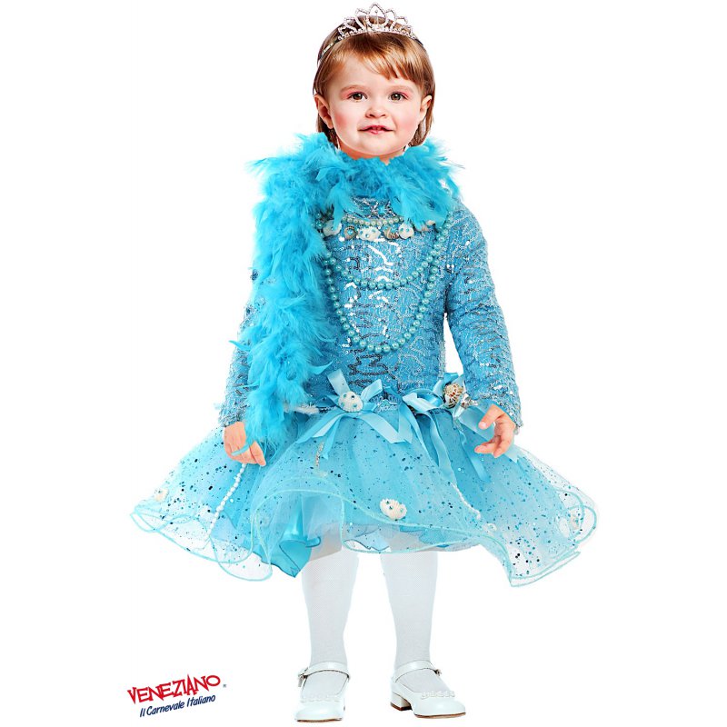 Costume Principessa dei 7 mari -2 anni