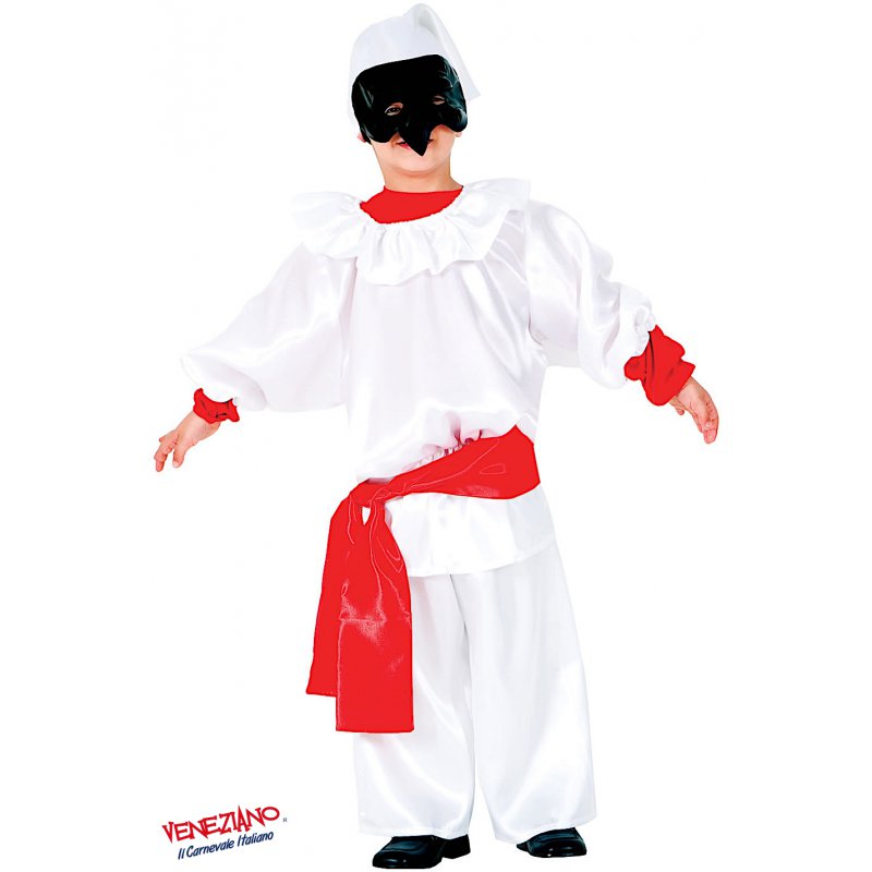 Costume Pulcinella – 4 anni 8033501488352 - immagine 3