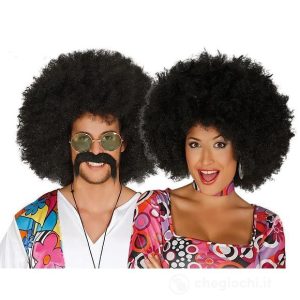 Parrucca RICCIA NERA – GUIRCA 4006