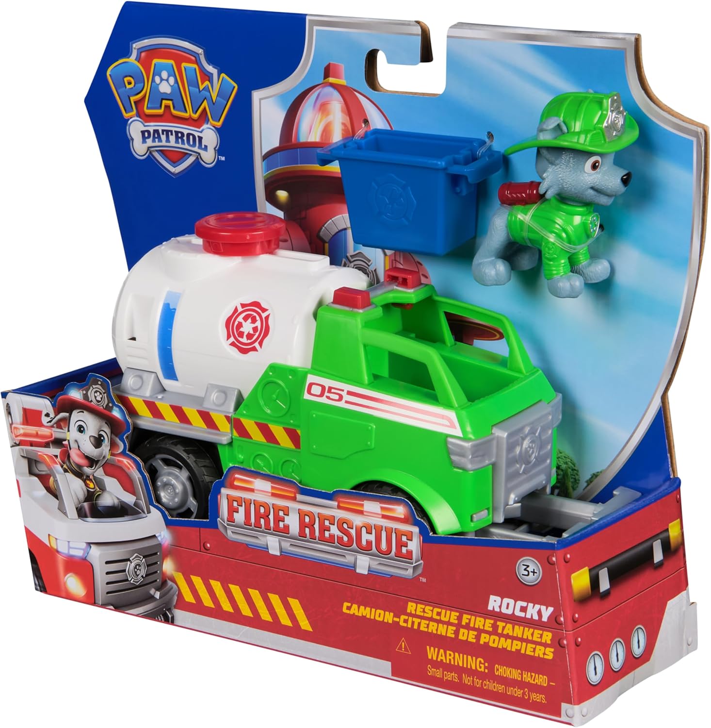 PAW PATROL VEICOLO FIRE RESCUE ROCKY – 681147061217