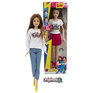 Giochi Preziosi Me Contro Te Bambola Sofì con Jeans o minigonna
