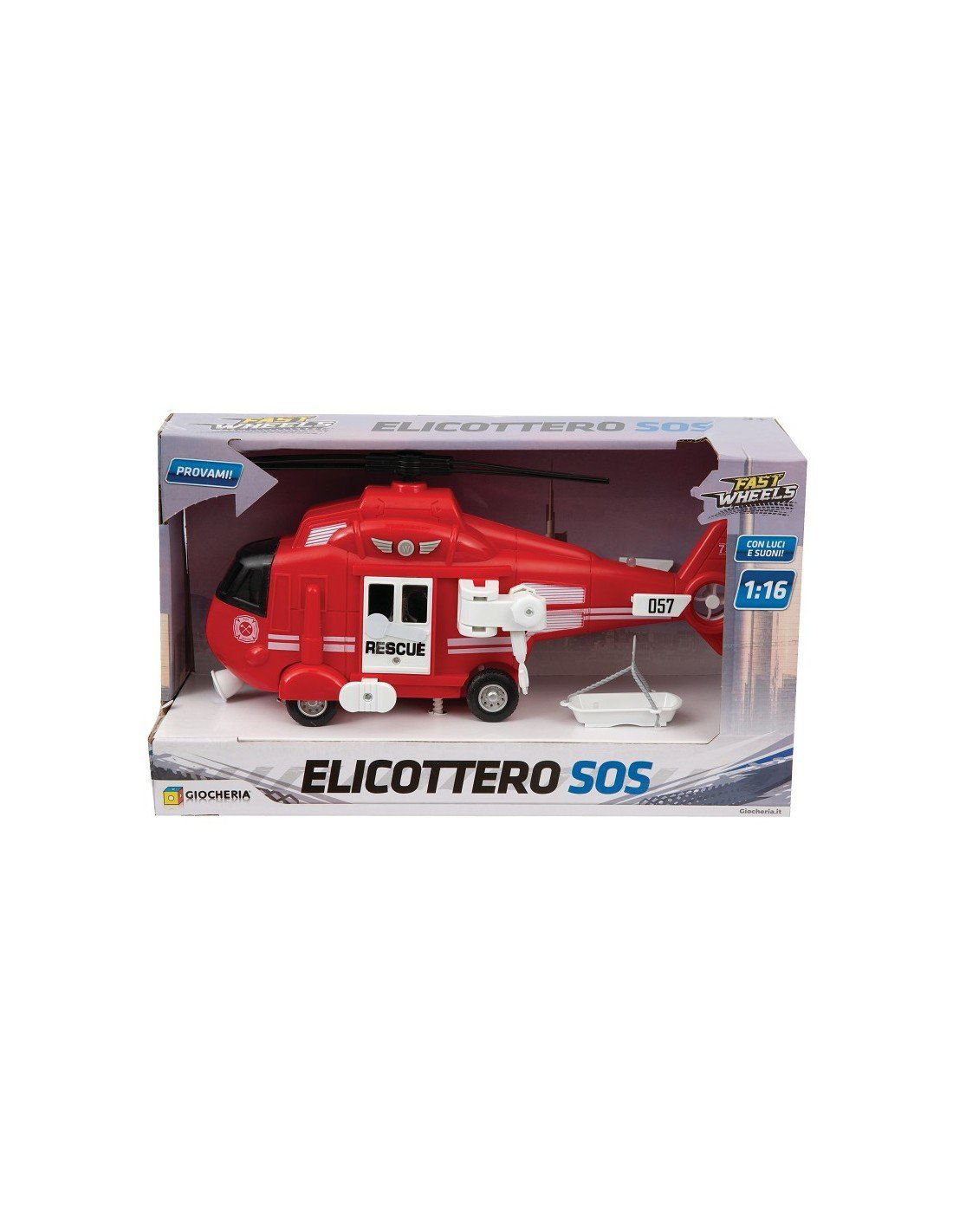 Elicottero SOS rosso- GGI220022