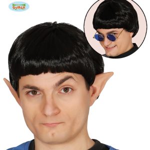Parrucca CAPITANO SPOKE/CANTANTE POP uomo – NERA – 4982 GUIRCA – 8434077049822