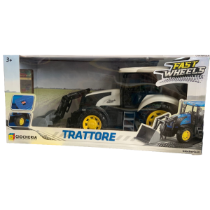 Grande Trattore bianco con benna – GGI190118 -8052870832238