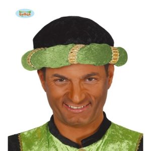 TURBANTE VERDE MARAJA- MAGIO-SCEICCO-Guirca 13155 – 8434077131558