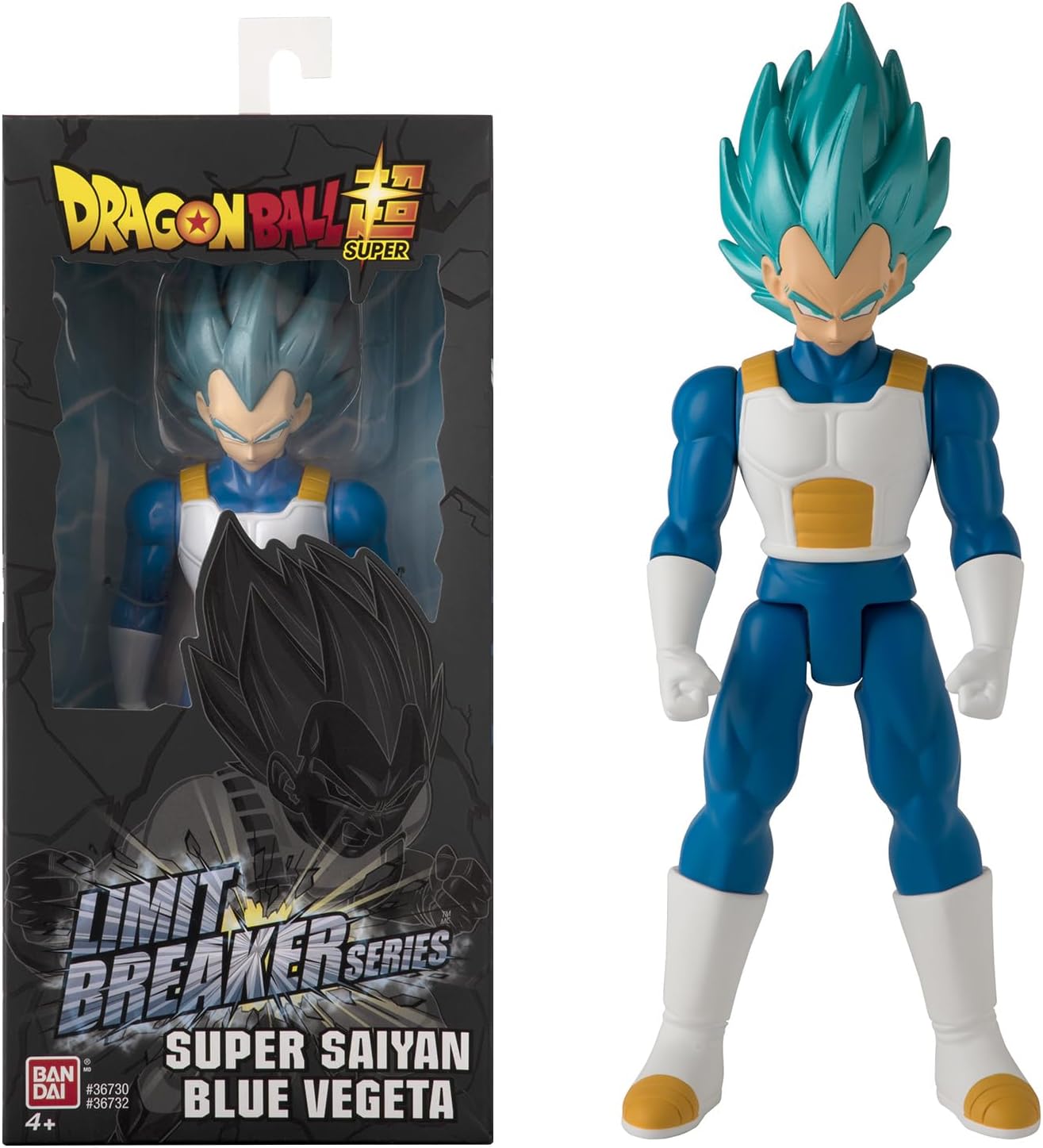 Action Figure – Dragon Ball Super Bandai- Super Saiyan Vegeta Blue – Limit Breaker 30cm 3296580367306