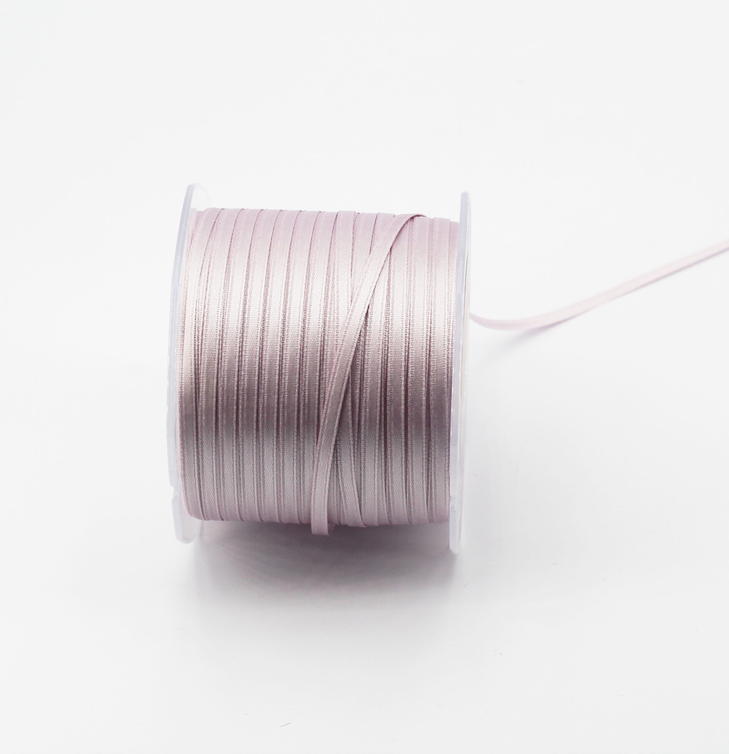 Furlanis nastro di raso colore 78 malva chiaro mm.3 Mt.100 - immagine 2