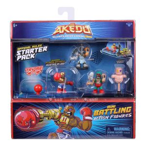 Akedo Starter Pack – Giochi Preziosi – AKE00000 – include Buster Bling,  Aximus, Loco Grande